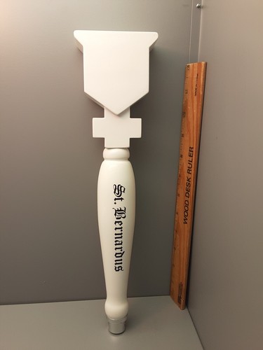 St. Bernardus - unlabeled 13" Beer Tap Handle Excellent condition - Picture 3 of 6