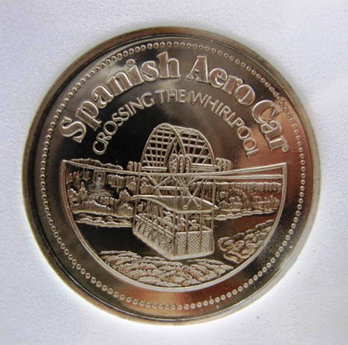 CANADA - 1977+1980 - TRADE DOLLAR - GEM UNC PL - OSOYOOS/SPANISH AERO CAR - Picture 4 of 6