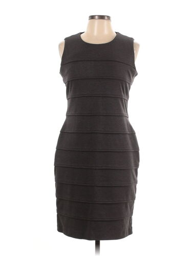 Calvin Klein Women Gray Casual Dress 10 | eBay