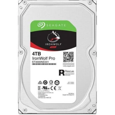 Seagate IronWolf Pro ST4000NE001 4TB 3.5" HDD SATA 7200rpm Hard Drive