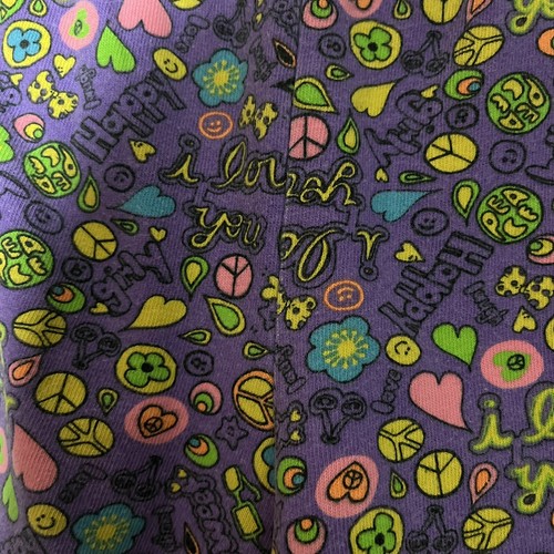 Soffe Athletic Cheer Gymnastics Shorts Youth Kids Girls Size 16 XL Retro Pattern - Picture 3 of 5