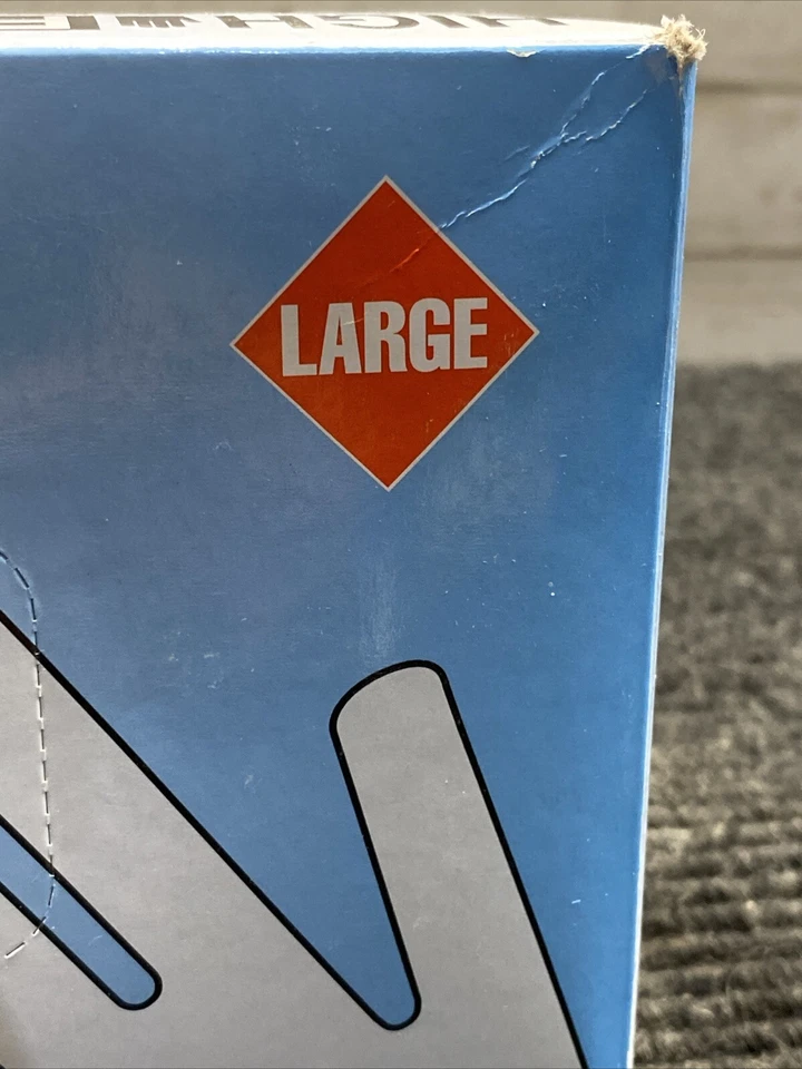 Новый высоты пять латекс экзамен перчатки большой #L913 50 перчатки - Изображение 4 из 4