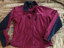 Cloudveil Womens M Softshell Jacket Magenta Navy Stretch