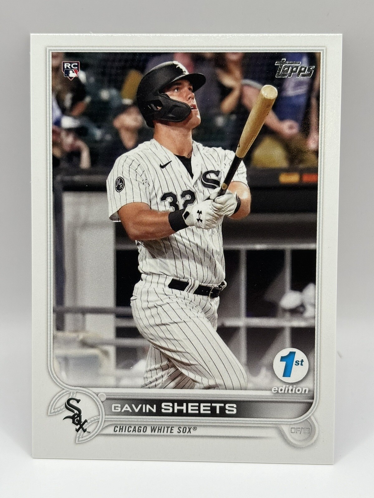 2022 Topps 1st Edition Gavin Sheets #12 Rookie RC Chicago White Sox NM