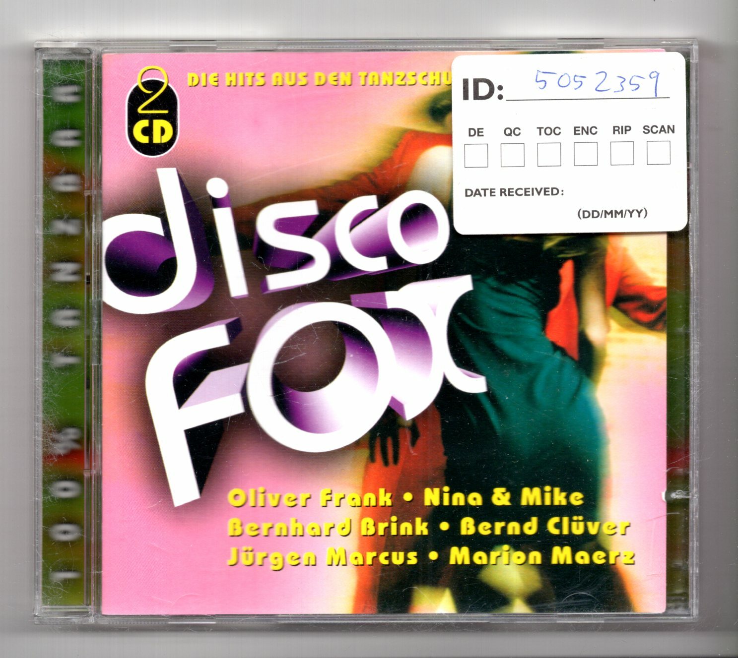 (KM332) Disco Fox, 32 tracks various artists - 1998 double CD