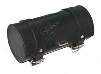 Universal Gabel Tasche FüR Royal Enfield Triumph BSA Tool Rund Satteltasche @ US