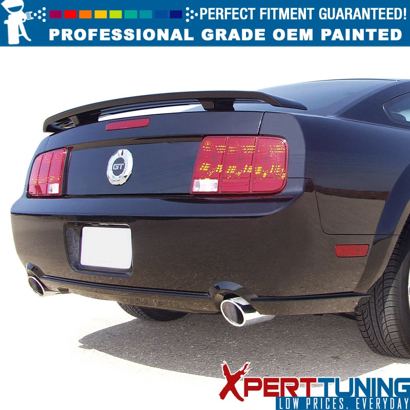 Fits 05-09 Ford Mustang OE Style Painted ABS Trunk Spoiler - Painted Color Foto 2 de 4