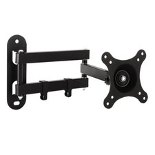Metal Retractable Foldable Wall Mount Monitor Bracket Holder for 10"-32" Screen