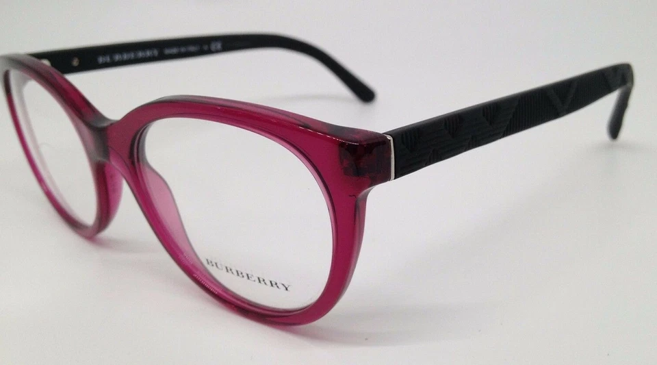 Marco de gafas de plástico púrpura Burberry B 2176 fucsia 3496 51-18-140 BE2176 Foto 2 de 4