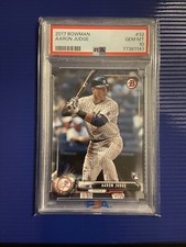 2017 BOWMAN #32 AARON JUDGE YANKEES ROOKIE RC...