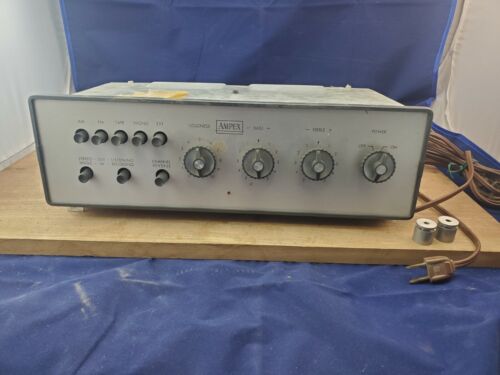 VINTAGE AMPEX Tube Stereo Preamplifier HI-FI PRE-AMP CONTROL CENTER SUNNYVALE CA - Picture 8 of 8