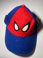 Spider Man Hat Youth Adjustable Blue Red Pre-Owned HT22 104