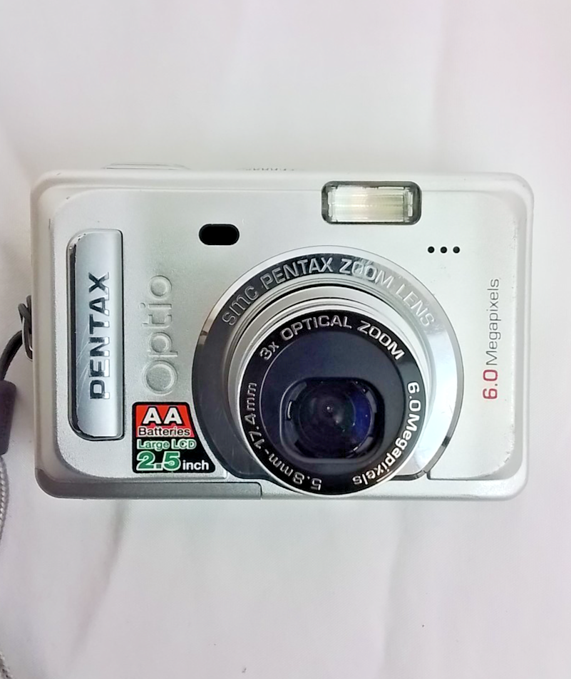Pentax Optio S60 Digital Camera 6.0 MP Works Bundle #J3583 | eBay