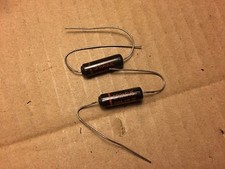 2 NOS Sprague Black Beauty .0033 uf 400v Capacitors 160P Tone Caps Qty Avail 
