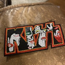 Kiss Logo - Classic Rock Patch Symbol Badge Emblem Insignia Love Army Fan Faces