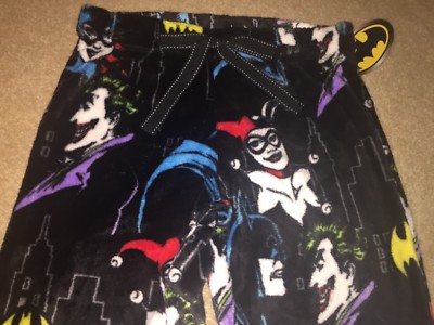 Batman Pajama Shorts The BATMAN Movie Harley JOKER Womens
