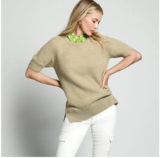 Cabi New NWT Prime Pullover 6445 Sage Khaki XS - XL Was 109