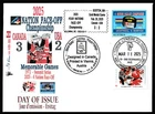 Four Nation Face-Off Ice Hockey Championship - 2025  Canada vs USA  stamp FDC