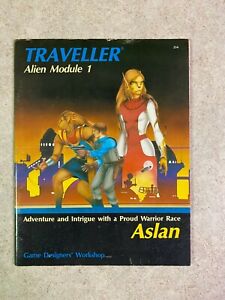 Vintage 1984 Traveller Game Designer&#039;s Workshop ALIEN Module 1 Book ASLAN 254