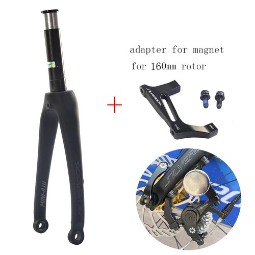 Carbon Fork for Thru Axle Disc Brake Folding Bike Wheel 16" 1 3/8 1 1/4 349 - Picture 9 of 25