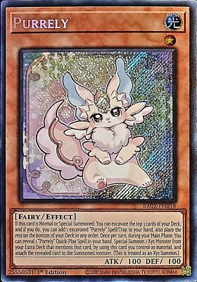 Yu-Gi-Oh! - Purrely RA02-EN018 - Secret Rare - 1'st -NM/M