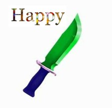 NEON✅💚💚FAST DELIVERY✅💚💚MM2 ROBLOX COLLECTIBLE COMMON KNIFE