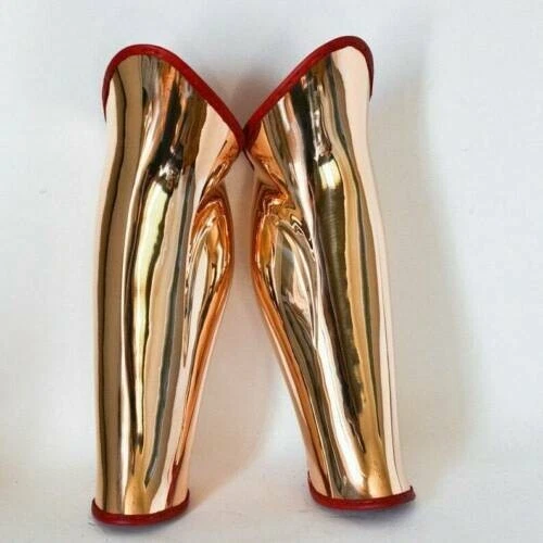 Хэллоуин греческий римский ноги доспехи 18G средневековый SCA Larp косплей архаичный доспехи - Изображение 3 из 3