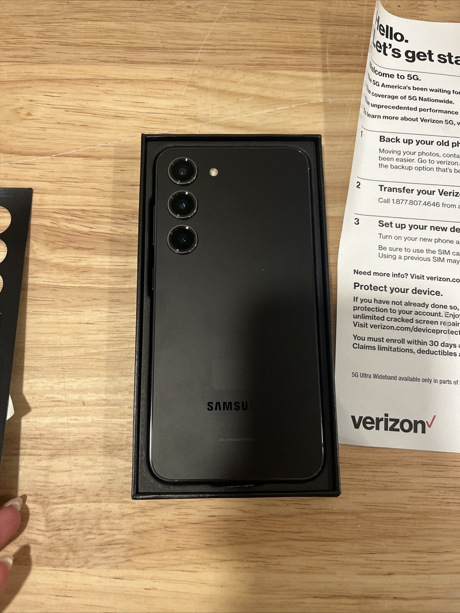 Samsung Galaxy S23 - 128 GB - Phantom Black (Verizon) for sale