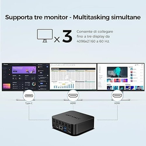 Mini PC Teclast N20 PRO 16GB RAM DDR4 512GB ROM CPU N5095 mini computer wifi BT - Afbeelding 10 van 22