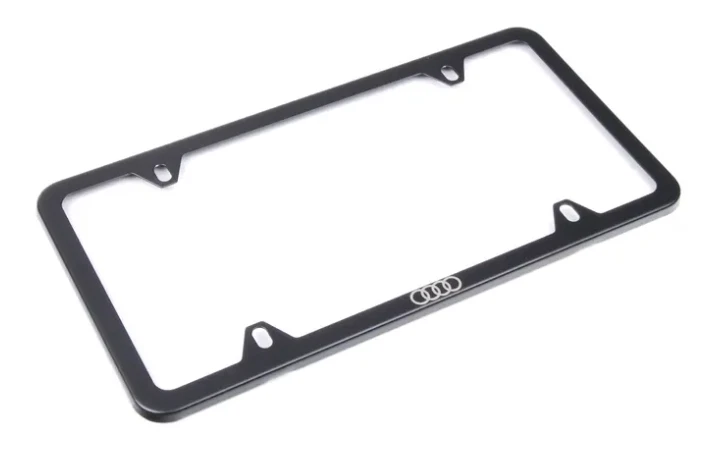 Audi oem license plate frame deals