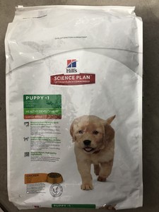 hill's science plan puppy healthy development large breed chicken