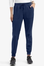 Maevn Scrubs 8520 Elastic Drawcord JOGGER Cargo Pant in "Navy" Size M