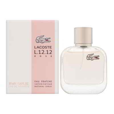 Lacoste L.12.12 Rose for Women 1.6 oz Eau de Toilette Spray