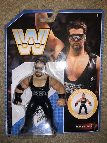 �WWE Retro Diesel Mattel Action Figure WWF 2019 RE...