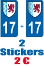 2-STICKERS-PLATE-SELF-REGISTRATION-DEPARTMENT-LOGO 17