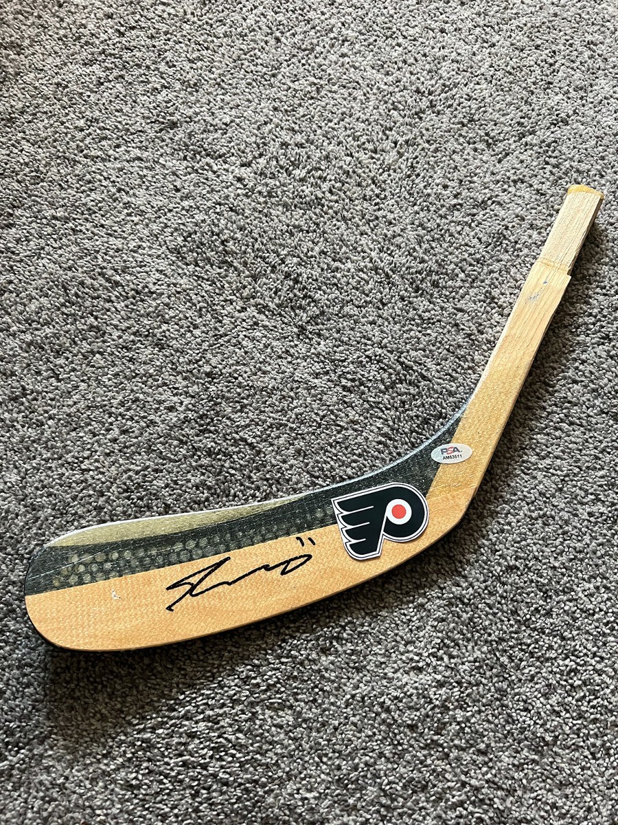 TRAVIS KONECNY Philadelphia Flyers Auto SIGNED Hockey Stick Blade