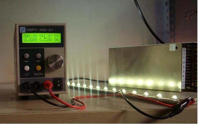 New 220V HSPY 400-01 Digital Adjustable 400V/1A Programmable DC Power Supply  - Image 3 of 3