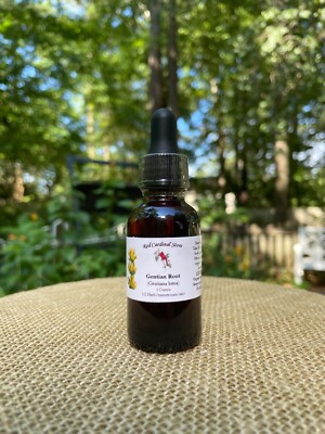 Gentian Root (Gentiana Lutea) Tincture Herb Extract Double Extraction