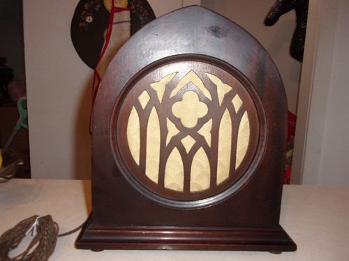 vintage PEERLESS CATHEDRAL SPEAKER - Tested / Working 1900 ohms 13 x 12 X 7" - Picture 2 of 9