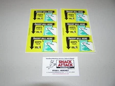 (2) MARS MEI VN2511 / VN2512 BILL VALIDATOR (3) DECAL STICKERS $1, $2 & $5