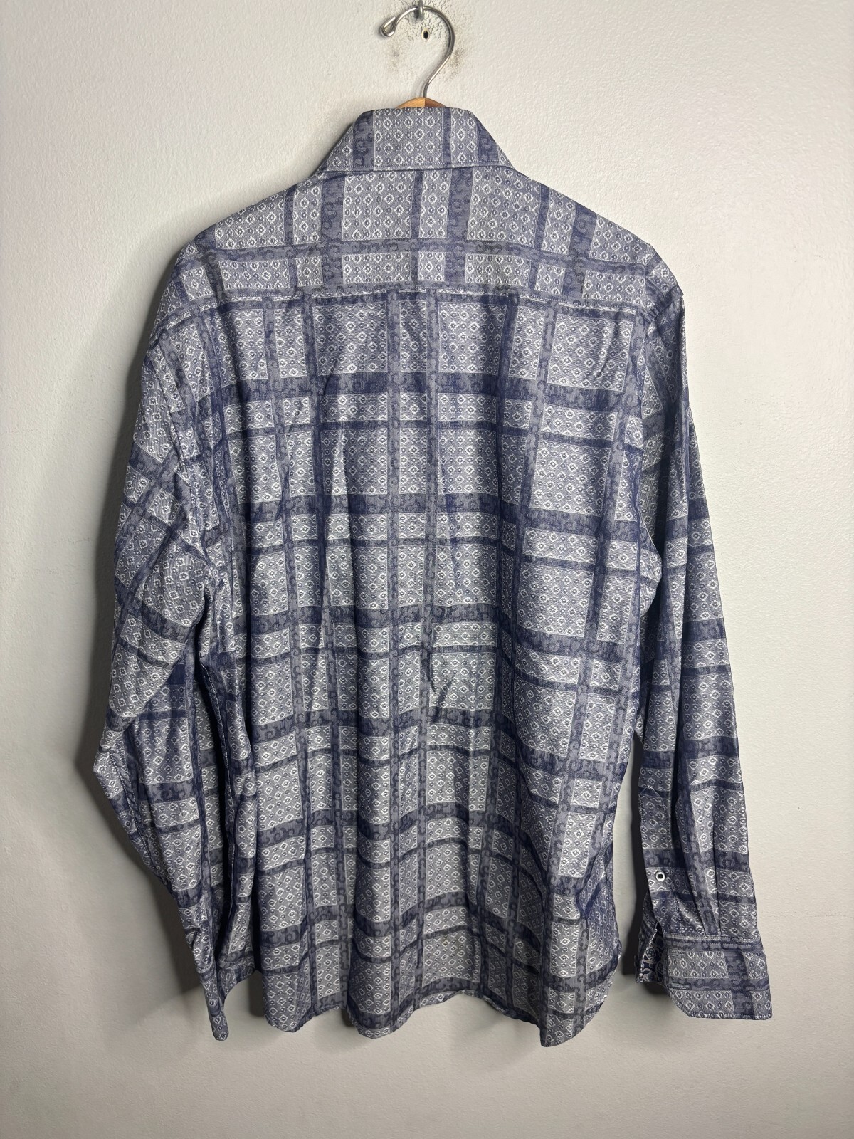 Robert Graham Button Down Shirt Patchwork Paisley… - image 6