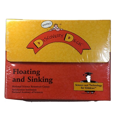 Discovery Deck Floating and Sinking National Science STEM Homeschool Cards