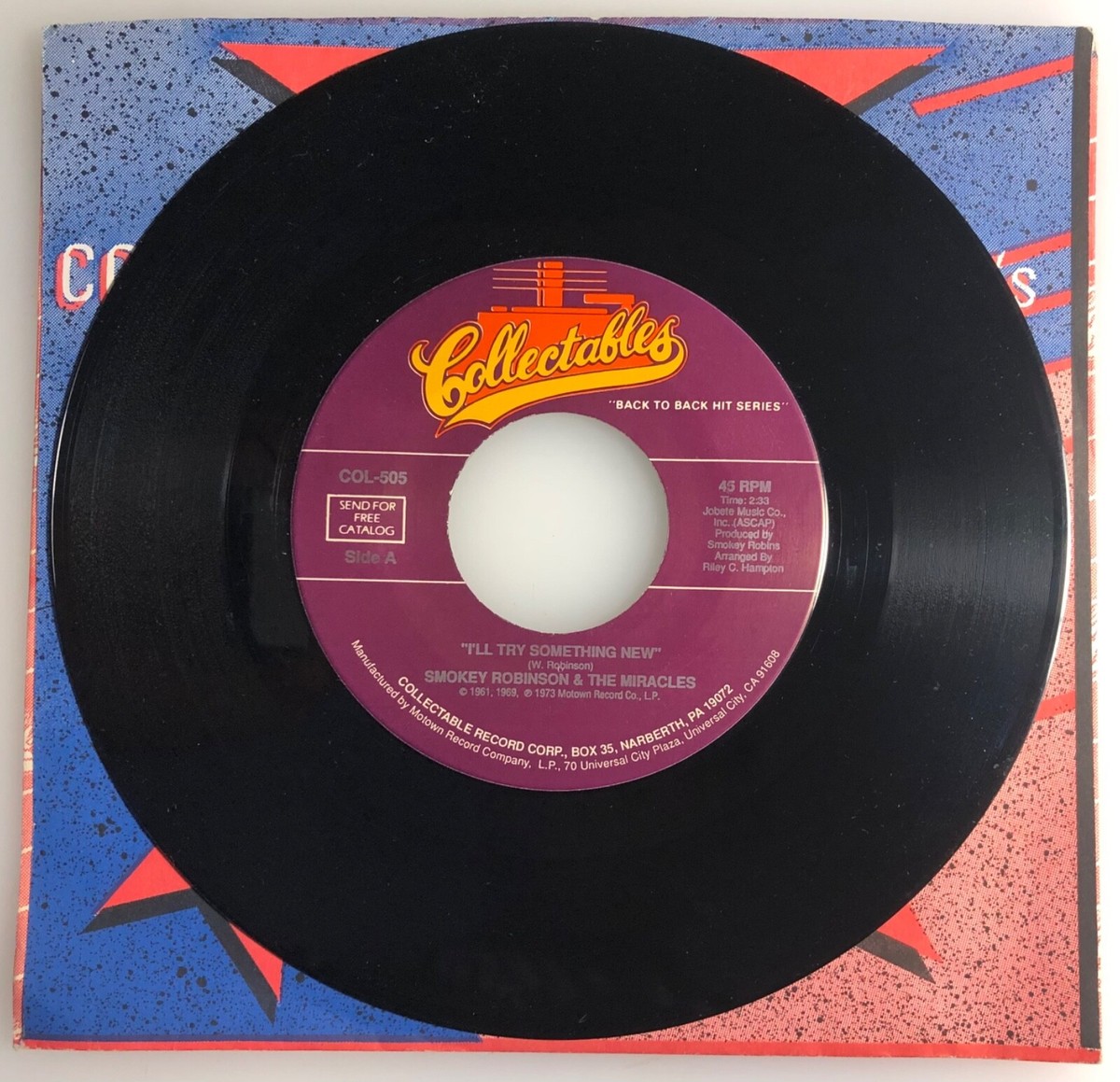 Smokey Robinson and The Miracles / You've Really Got a Hold