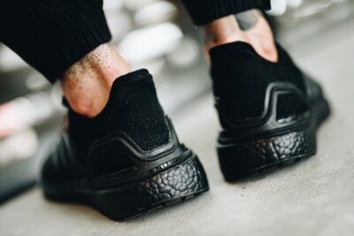 New Adidas UltraBoost 19 Running Shoes Primeknit Boost Athletic Triple Black  SZS | eBay