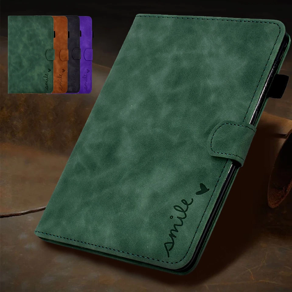 For iPad 10/9/8/7/6th Air 4 5 6 Pro 11 2024 Smart Flip Stand Leather Case Cover - Image 4 of 4