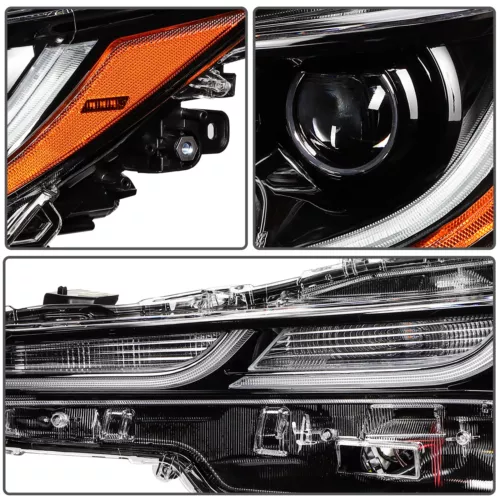 Pair For 2020 2021 Toyota Corolla SE XLE XSE 3D DRL LED Projector Headlight - Picture 9 of 11