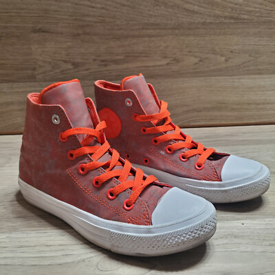 Converse Chuck Taylor Chuck II Hi Top Sneaker Reflective Orang