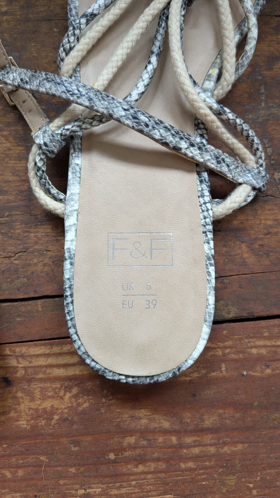 APL Sandali F E F Taglia 6