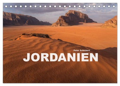Jordanien (Tischkalender 2025 DIN A5 quer), CALVENDO Monatskalender