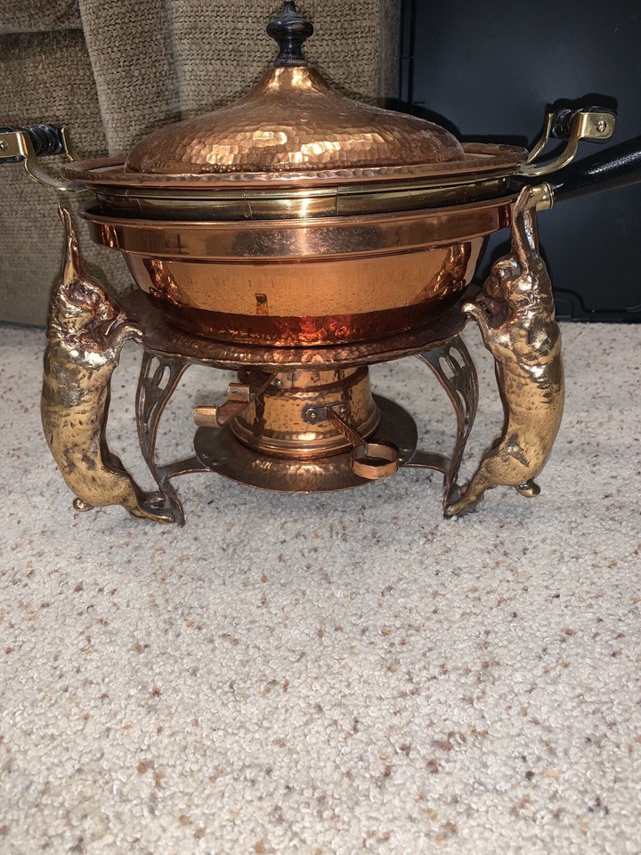 rare Joseph Jos Heinrichs Copper 9084 brass Manning Bowman Rabbit ...